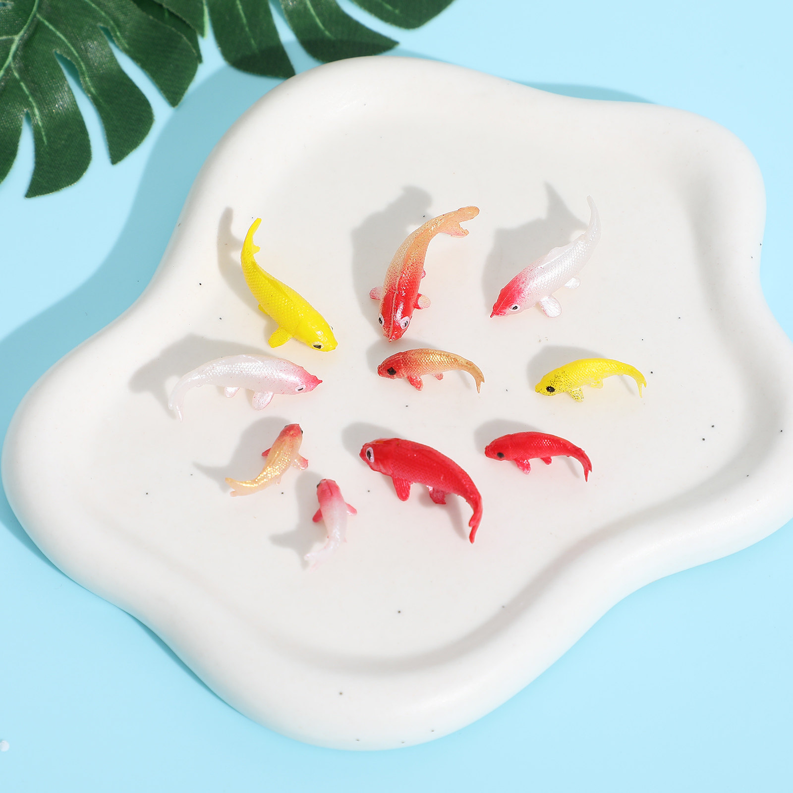 Aquarium Fish House - 10 шт. милых миниатюрных декоративных пластиковых