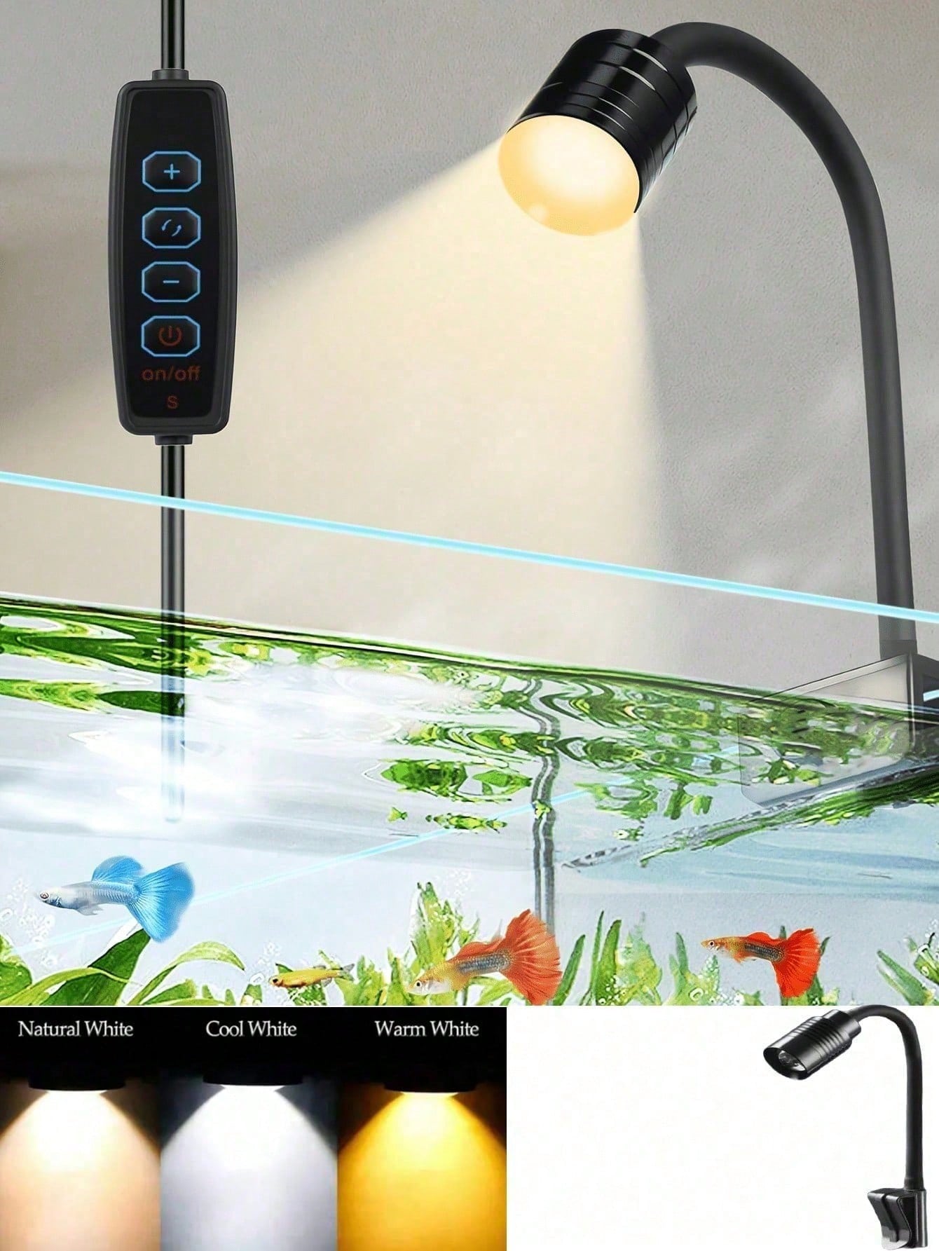 USB-светильники для аквариума, – обзор и цена Aquarium Fish Goldfish